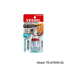 Mua Bộ tô vít trượt thân ngắn thương hiệu Vessel (Nhật Bản)