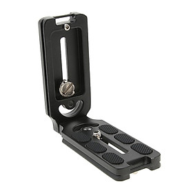 Metal Quick Release L-Plate Bracket Hand Grip Holder for SLR Camera