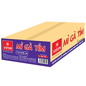 Thùng 30 Mì Gà Tím VIFON (75g / Gói)