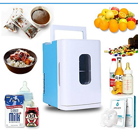 Mua Tủ lạnh mini 2 chiều 10L dành cho ô tô và trong gia đình-Tủ bảo quản mỹ phẩm dành cho gia đình