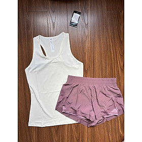 Set đồ đùi ba lỗ nữ tập thể thao, mặc nhà hàng Quảng Châu loại 1