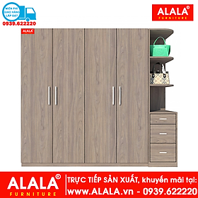 Mua Tủ quần áo ALALA271 gỗ HMR chống nước - www.ALALA.vn - 0939.622220