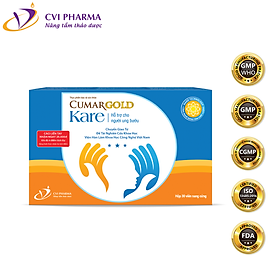 Cumargold Kare Hộp 30 Viên - Giảm Tác Dụng Phụ Hóa Xạ Trị, Hỗ Trợ Ung Bướu