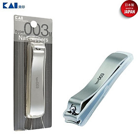 Bấm móng tay cao cấp KAI Type 003 size S, lưỡi làm từ hợp kim thép cao cấp - nội địa Nhật Bản