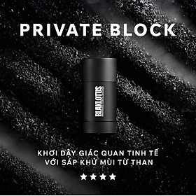 Sáp Khử Mùi BLAKLOTUS Private Block Charcoal Deodorant