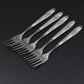 Mua Bộ 5 Nĩa Hoa Quả Inox Loại Đẹp
