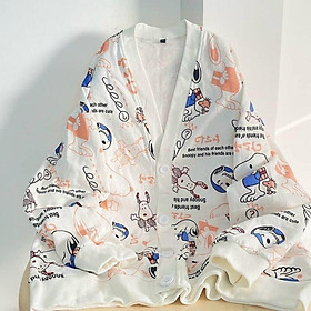 Áo khoác CARDIGAN SNOOPY chất nỉ bông cực chất || Hany shop