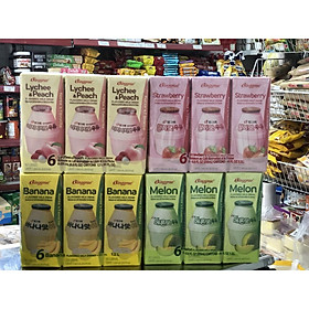 Lốc 6 hộp 200ml Sữa trái cây Binggrae Hàn Quốc