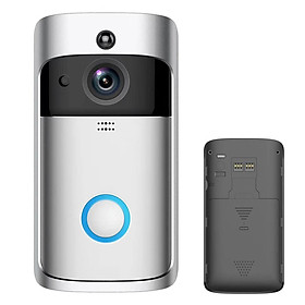 Wireless Intelligent Doorbell 720P Camera WiFi Visual Video Phone Door Bell 2-way Audio Video Doorbell Support Infrared