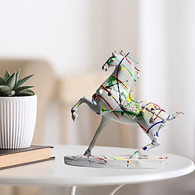 Mua Tượng Ngựa Trắng Sắc Màu Décor