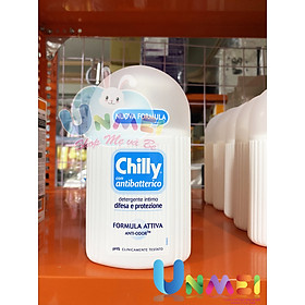 Dung dịch vệ sinh phụ nữ Chilly Gel - Se se lạnh, bùng tươi mát - số 1 tại Italy - (200ml/chai)