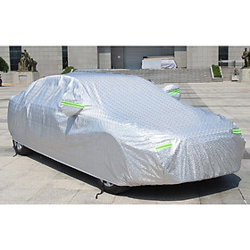 Bạt Phủ Xe Hơi - Áo Trùm Xe Hơi 5-7 Chỗ Tráng Nhôm