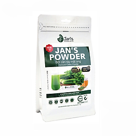 Bột cần tây mật ong sấy lạnh Jan's giúp giảm cân giữ dáng, detox cơ thể tốt cho sức khỏe - Bao bì mới túi 60g (20 gói x 3g)