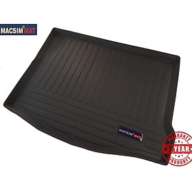 Thảm lót cốp xe ô tô Ford Focus (Hatchback) 2012-2017 nhãn hiệu Macsim chất liệu TPV cao cấp màu đen (062)