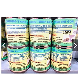 Mua Silicone Trong Mờ Công Nghiệp RTV 898 Bộ 1 KG làm khuôn