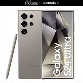 Điện thoại AI Samsung Galaxy S24 Ultra 12GB/512GB, Camera 200MP Zoom 100x, S Pen- Xám- Hàng Chính Hãng