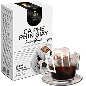 Cà phê Phin Giấy Trung Nguyên Fusion Blend( Hộp 10 Phin)