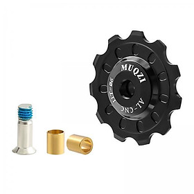 2x Rear Derailleur Pulley Aluminum Alloy Jockey Wheel Ceramic Guide Pulley  Roller , Mountain Bike, , BMX
