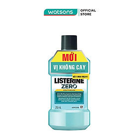 Nước Súc Miệng Không Cay Listerine 250ml