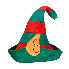Christmas Elves Hat with Ears Xmas Props Novelty Gift Party Favors Santa Hat