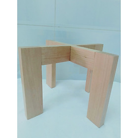 Kệ Để Chậu Hoa, Đôn Để Chậu Hoa Gỗ Để Bán Hoặc Để Góc Nhà Xinh - Cao 17cm x Rộng 25cm