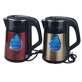 Mua Ấm đun siêu tốc dung tích 2Lit  lòng inox 304 nguyên khối an toàn sử dụng Osako OSA300  MÀU NGẪU NHIÊN-Hàng chính hãng