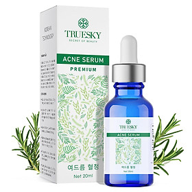 Serum ngừa mụn trắng da Truesky Premium chiết xuất tràm trà thiên nhiên 20ml - Acne Serum