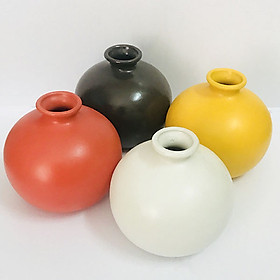 Mua Combo 4 Bình Cắm Hoa Mini Trơn Gốm Sứ Bát Tràng