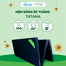 Mua Nệm Bông Ép Gấp 3  Cao Cấp TATANA