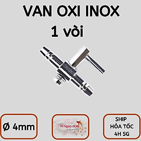 Van Inox điều chỉnh tăng giảm - Phụ kiện cá cảnh - Hingaostore