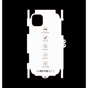 Miếng Dán Mặt Lưng PPF CHỐNG VÂN TAY Thế Hệ Mới Dành Cho Iphone 11/ iPHONE 11 PRO/ iPHONE 11 PRO MAX - Handtown- Hàng Chính Hãng