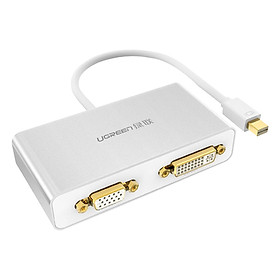 Cáp Chuyển Đổi Ugreen MiniDP Sang HDMI VGA DVI - Hàng Chính Hãng