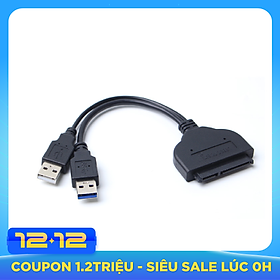 Cáp Chuyển 2 đầu USB 3.0 và 2.0 to Sata