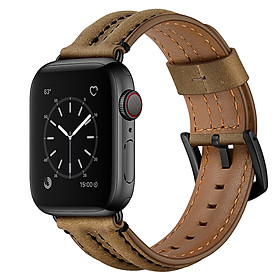 Mua Dây Da Bò Sinewy dành cho Apple Watch Size 38mm / 40mm