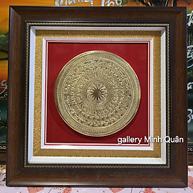 Quà tặng tranh mặt trống đồng Ngọc Lũ