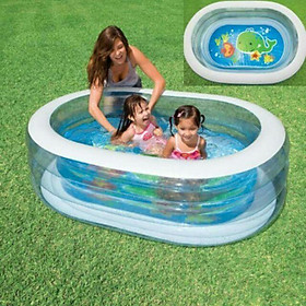 Mua Bể bơi vuông trong suốt 163x107x46cm mã bể bơi 57482