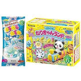 Combo Kẹo Popin Cookin Kracie: Soda + Kẹo Sáng Tạo Thế Giới Diệu Kỳ - Giao mẫu ngẫu nhiên