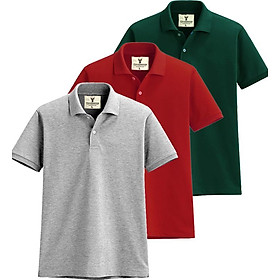 >> BÁO GIÁ ÁO THUN NAM POLO CỔ BẺ PIGO CHUẨN PHONG CÁCH AB19 (XÁM) | Shopee Lazada Sendo Tiki mới nhất 30 Bộ 3 Áo thun nam Polo cổ bẻ PiGo chuẩn phong cách AB19 (xám, đô, ve chai)