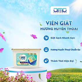 Hộp Viên Giặt Maxpure Hương Huyền Thoại 30v