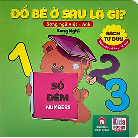 SÁCH TƯ DUY – ĐỐ BÉ Ở SAU LÀ GÌNULL – SỐ ĐẾM (SONG NGỮ VIỆT – ANH)_VT