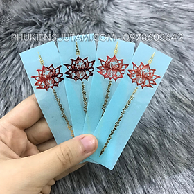 Miếng dán điện thoại Hoa Sen 1 Dòng Kẻ của Thái cầu bình an -SP005570