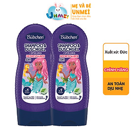 (Combo 2 chai) Sữa tắm gội xả Bubchen 3 in1 tím nàng tiên cho bé từ 3 tuổi trở lên