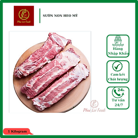 Chỉ giao HCM Sườn Heo Mỹ - 1KG