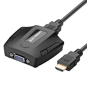 Mua Bộ chuyển HDMI to VGA Audio cao cấp Ugreen