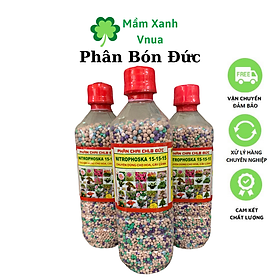 Mua Phân Bón Cây cảnh Nitrophoska cao cấp cây phát triển đồng đều  lá xanh tốt NPK 15-15-15 - chai 500g