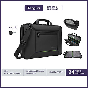 Túi xách Targus TBT920AP-70 dòng Laptop 14" Balance EcoSmart Topload with TSA & Sling