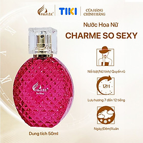 Nước Hoa Nữ CHARME SO SEXY 100ml/50ml Lưu Hương Lâu Phong Cách Quyến Rũ, Nổi Bật_Nước Hoa Chính Hãng - 50ml