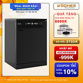 Mua Máy rửa chén bát 15 bộ Kocher KDEU-8835 Black (Hàng Chính Hãng)