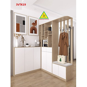 Mua Vách ngăn phòng khách  nhà bếp chữ L 3VTK19 - Nội thất lắp ráp Viễn Đông ADV