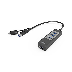Mua Hub USB 3.0 4 Ports+USB OTG Unitek  (Y-3046A)  - HÀNG CHÍNH HÃNG